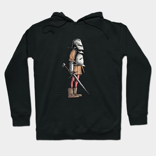 Knight Shirt Hoodie by Hominid